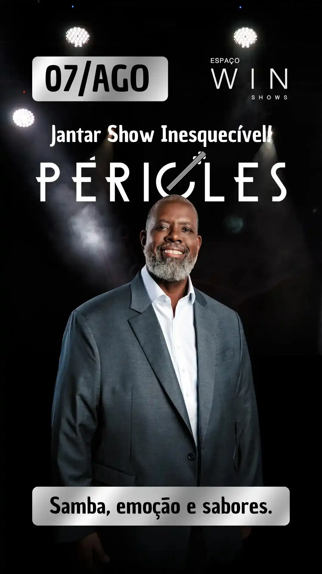 Jantar Show Inesquecível Pericles - Win