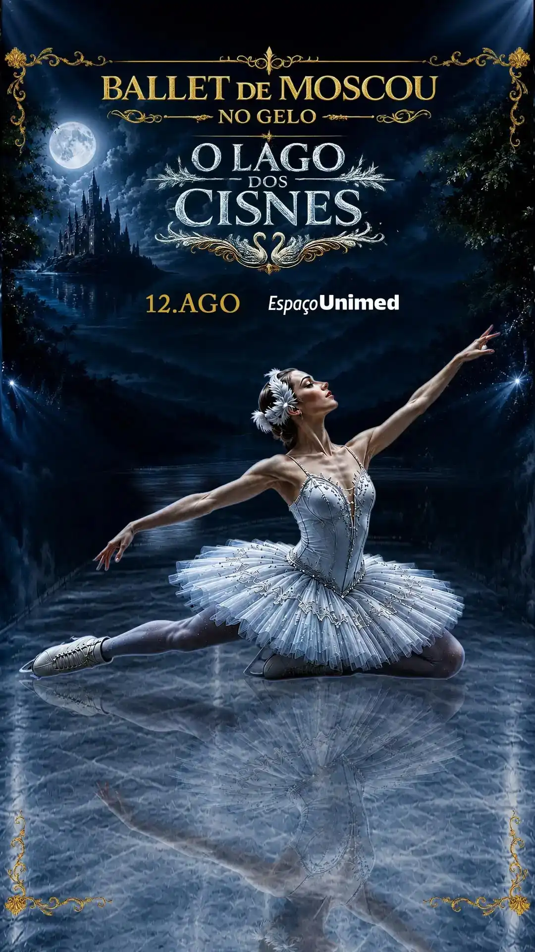 Ballet de Moscou no Gelo O Lago dos Cisnes