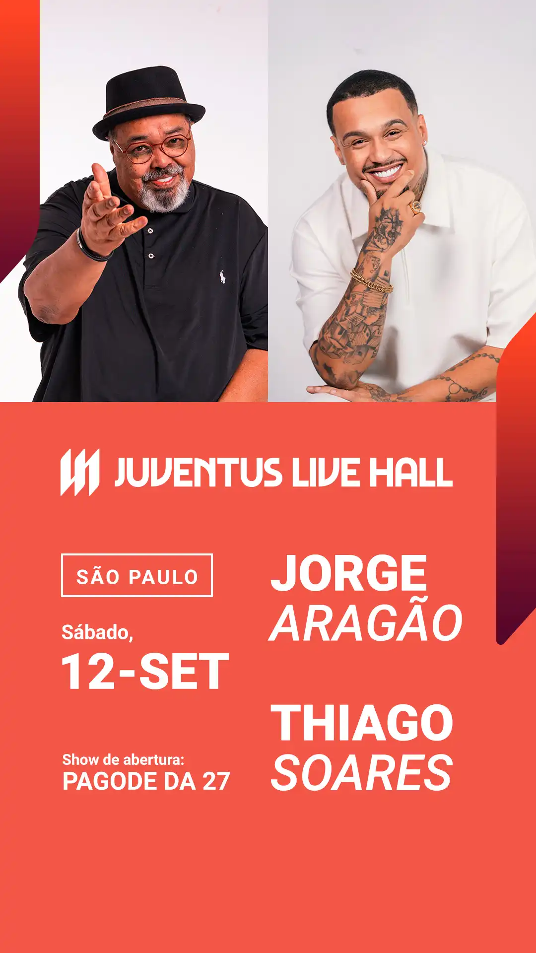 Jorge Aragão e Thiago Soares