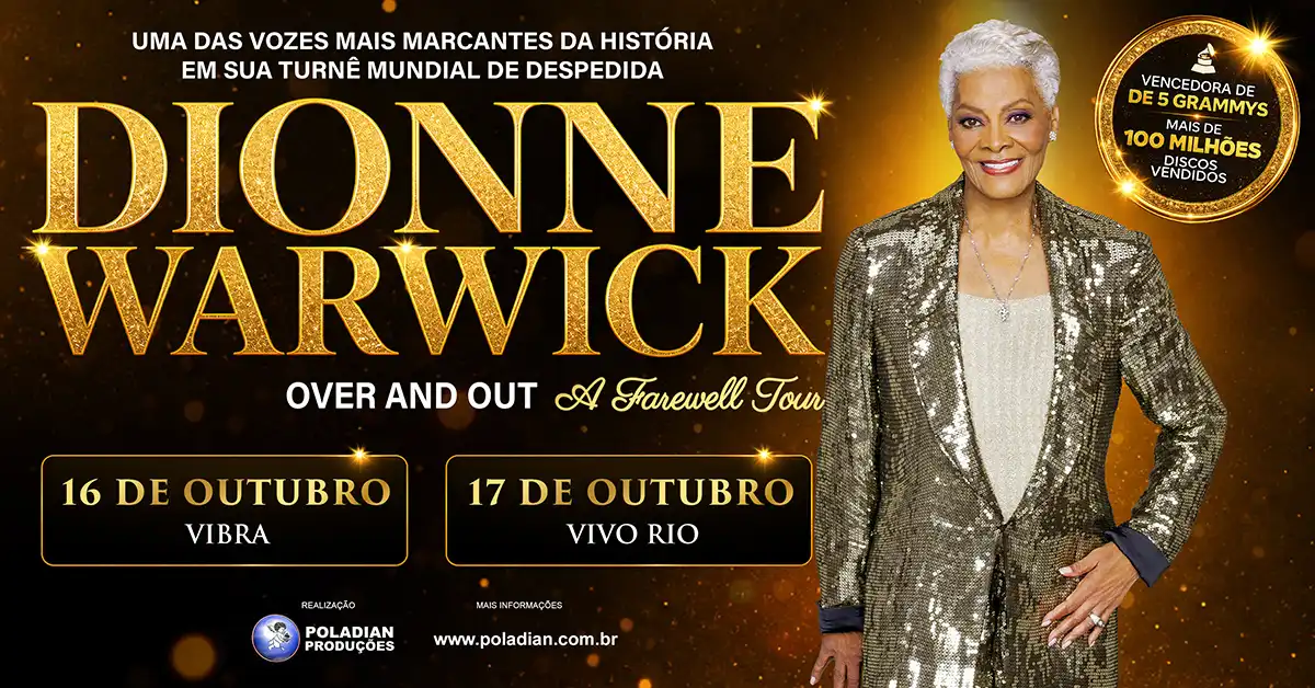 Dionne Warwick Over And Out A Farewell Tour