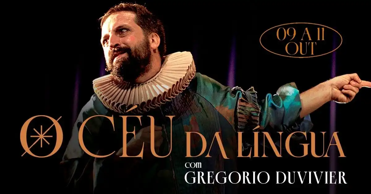 Gregorio Duvivier O Céu da Língua - Unimed