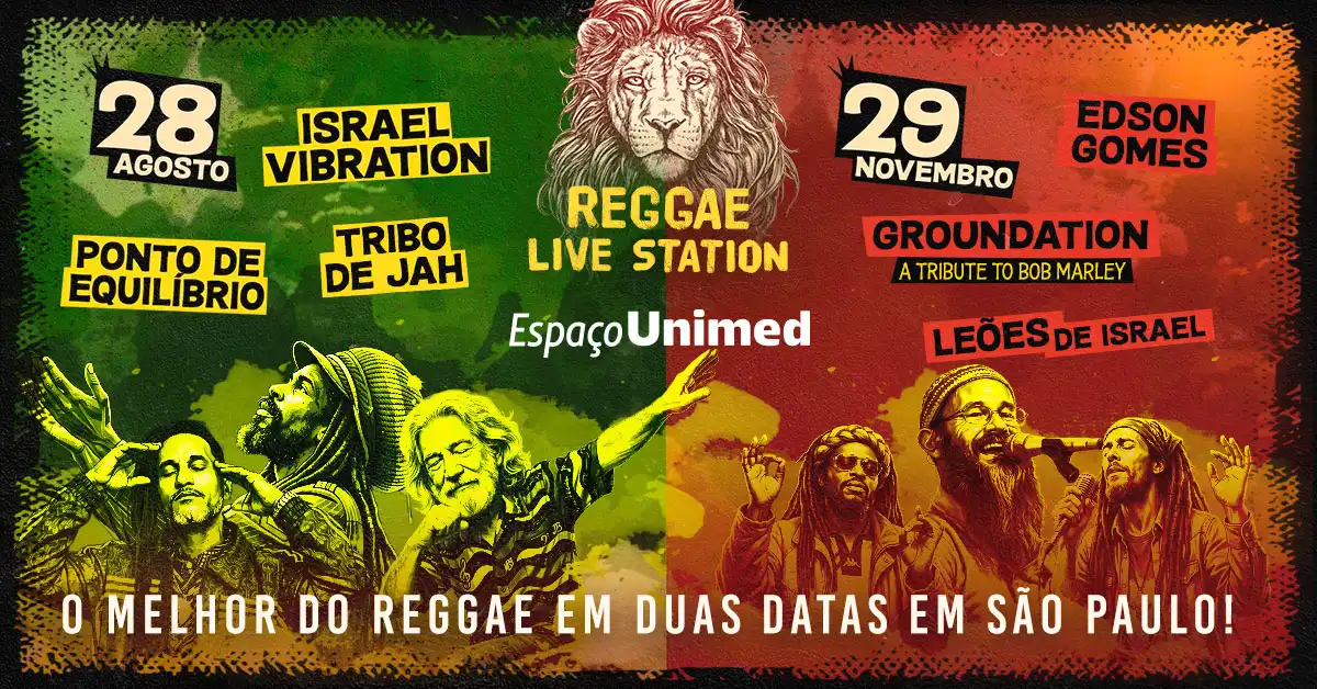 Reggae Live Station com Ponto de Equilíbrio, Israel Vibratio