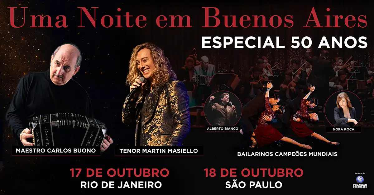 Uma Noite em Buenos Aires especial 50 Anos - Geral